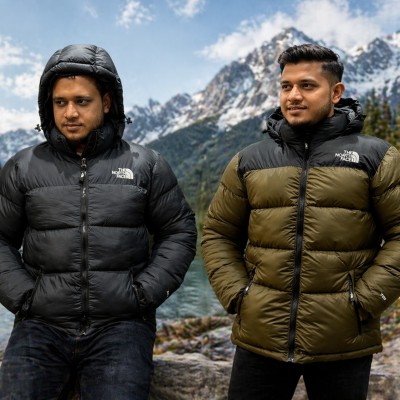 North face Full Sleeve Black+Olive (Cod-903)