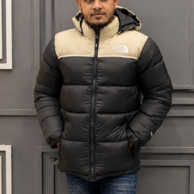 North face Full Sleeve Creem Black Mix (Cod-