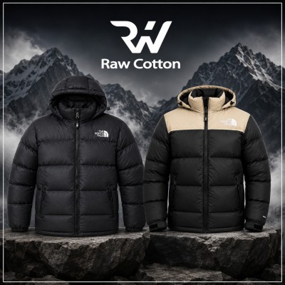Export Insulated Minus Down Jacket(Colour-Black+Creem Black Mix)