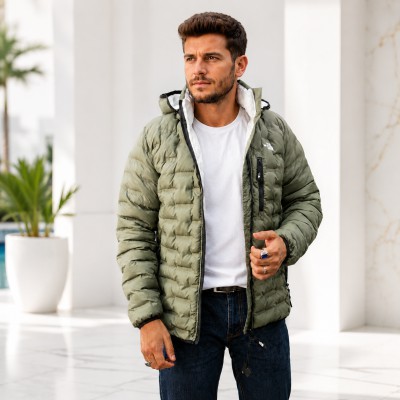 TNF Insulated Duck Down 800 ( Colour-Olive)