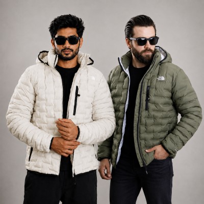 TNF Insulated Duck Down 800( Colour-Off White+Olive)