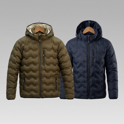 TNF 800 Duck Down Classic Series Jacket ( Colour-Coffee+Nevy)