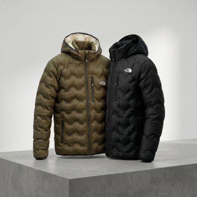 TNF 800 Duck Down Classic Series Jacket ( Colour- Coffee+ Black)